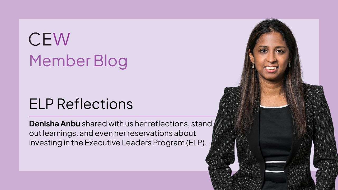 Executive Leadership Program Reflections: Denisha Anbu